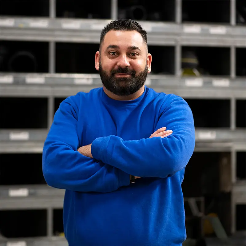 David Frattolillo, Sanitärinstallateur bei der Walter Weber AG